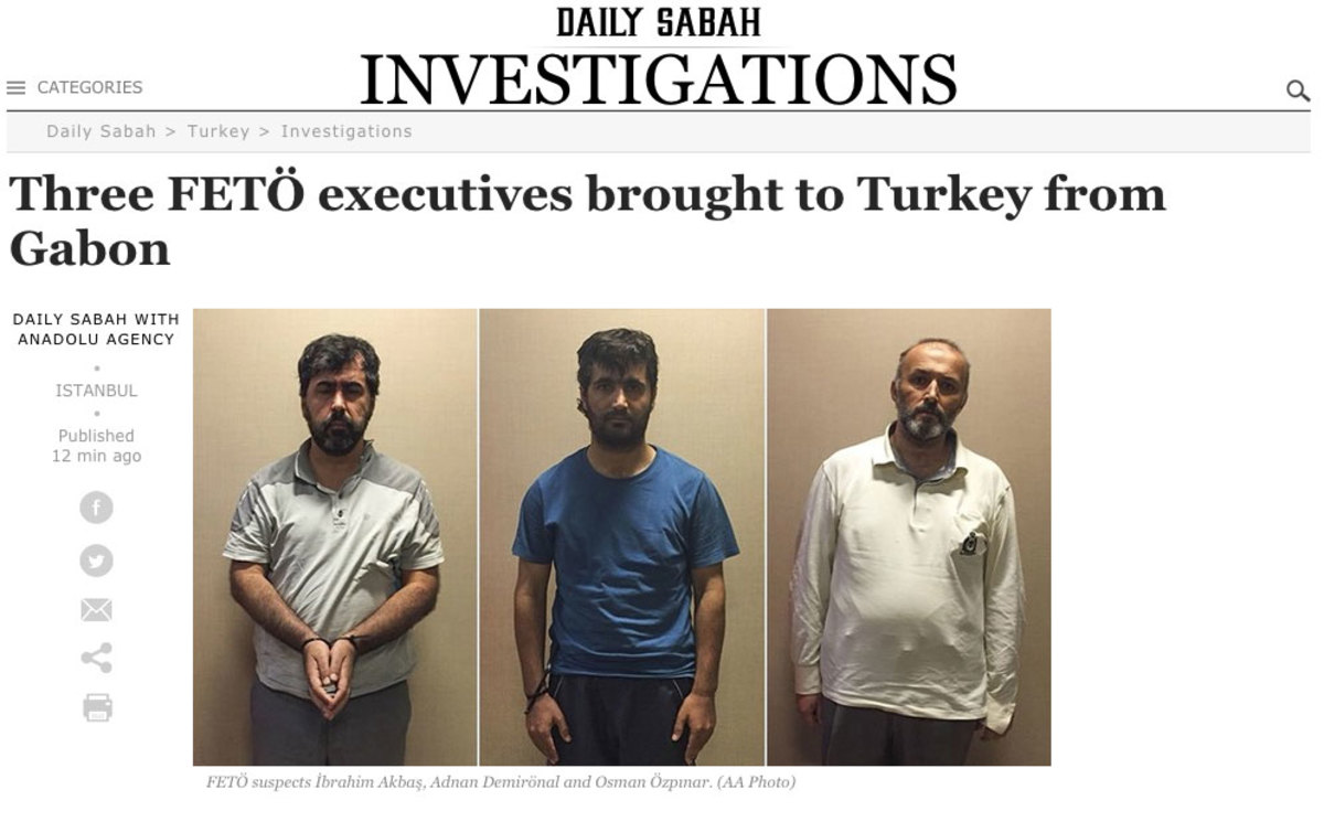 “Καμαρώνει” ο Ερντογάν για νέες απαγωγές γκιουλενιστών στο εξωτερικό