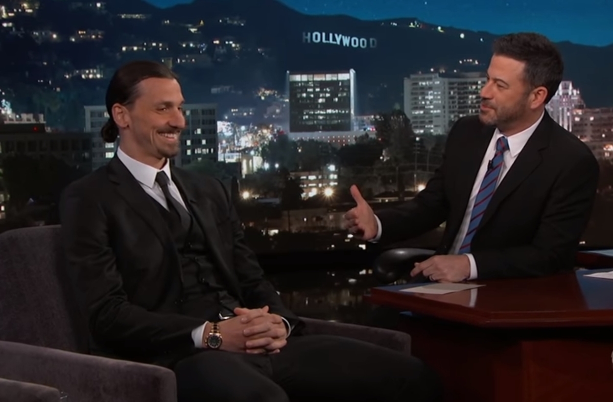 Ιμπραΐμοβιτς σε Kimmel: “Έβαλα τη Σουηδία στο… χάρτη! Το άθλημα δεν λέγεται soccer”