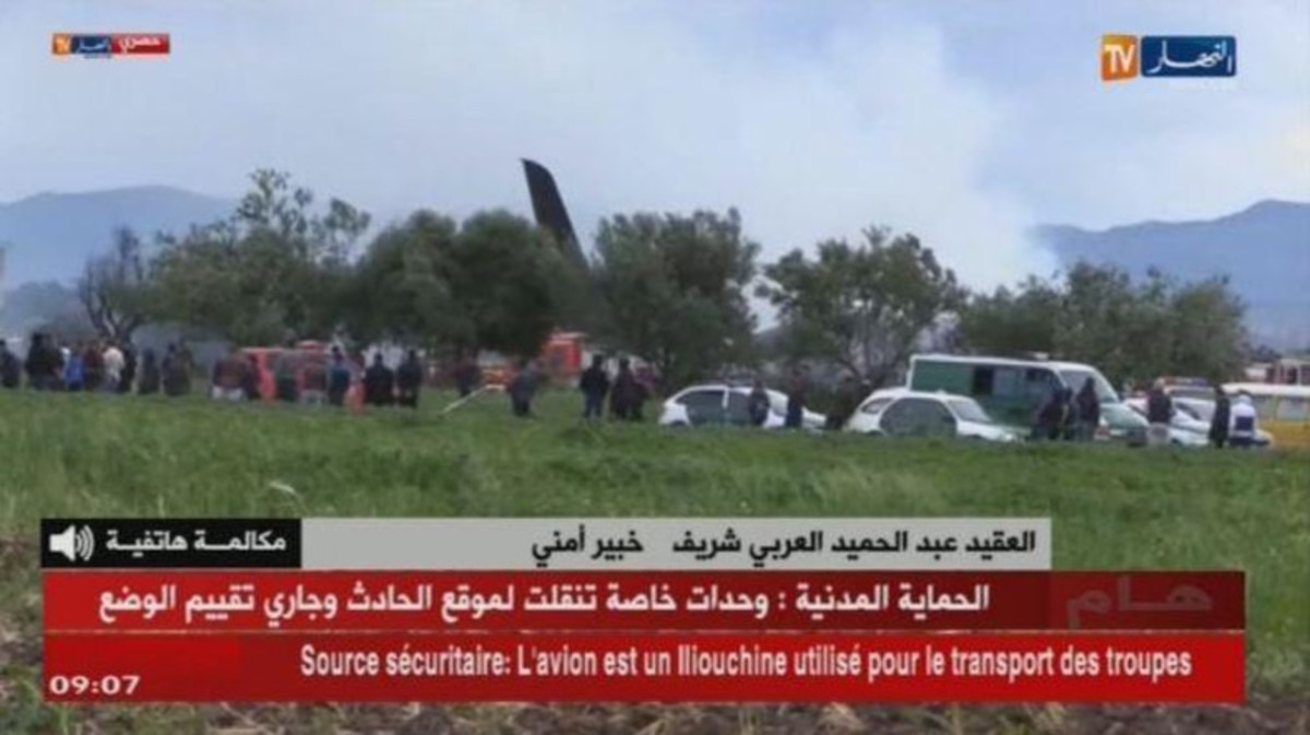 πτώση αεροπλάνου Αλγερία νεκροί