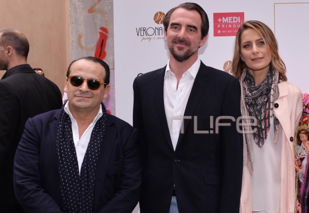 Τατιάνα Μπλάτνικ – Νικόλαος: Στο fashion show του Βασίλη Ζούλια! Φωτογραφίες