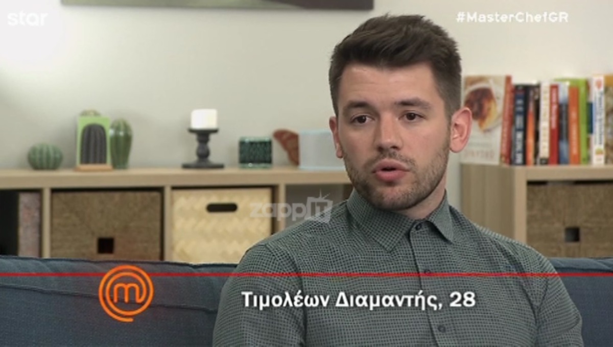 MasterChef: Η ατάκα του Τιμολέοντα Διαμαντή μετά την αποχώρηση του Δημήτρη Τσίκιλη