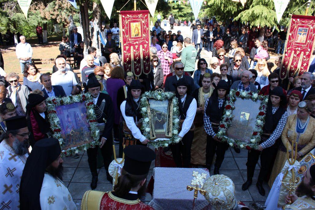 “Αντάμωμα” τριών ιστορικών εικόνων από τον Πόντο για πρώτη φορά