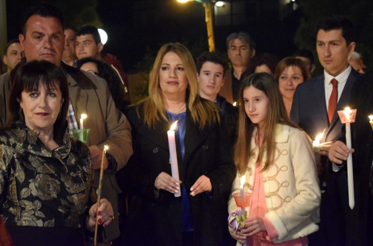Φώφη Γεννηματά: Στην Αργολίδα για την Ανάσταση – Οι ευχές της