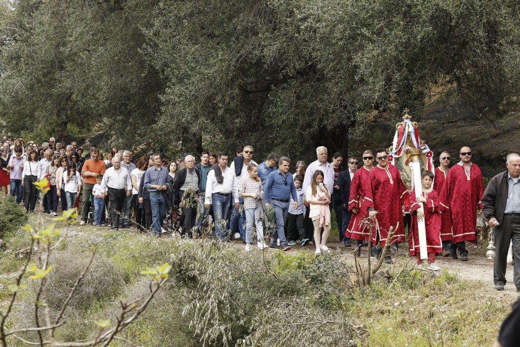 Στιγμές κατάνυξης την Δευτέρα του Πάσχα στην Κέρκυρα