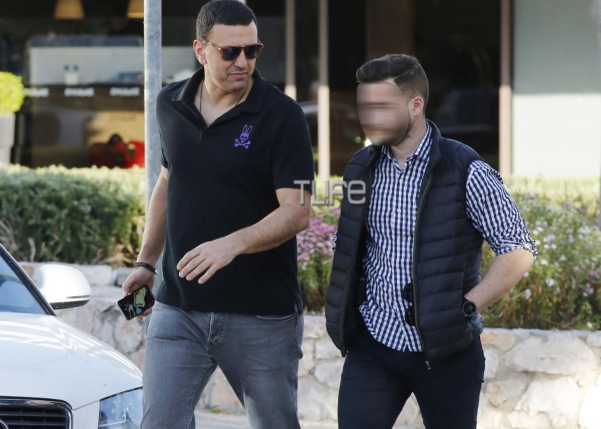 Βασίλης Κικίλιας: Βόλτα στα «λημέρια» του μετά το χωρισμό του με την Τζένη Μπαλατσινού