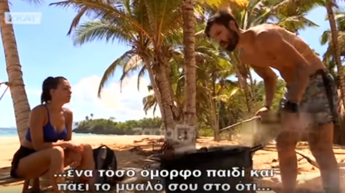 Survivor: Η Φελίσια Λαπάτη στάζει μέλι για τον Νάσο Παπαργυρόπουλο! Γκότσης: «Να το, το ειδύλλιο!»