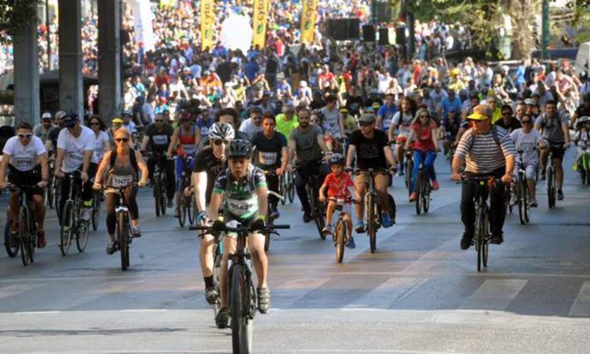 25ος Ποδηλατικός Γύρος της Αθήνας: Παραλαβή αριθμών συμμετοχής και νέα σημεία εγγραφών