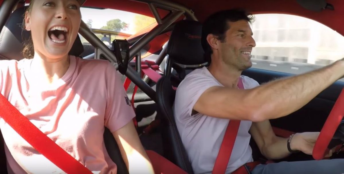 Η Porsche 911 GT2 RS και ο Mark Webber τρομάζουν τη Maria Sharapova! [vid]