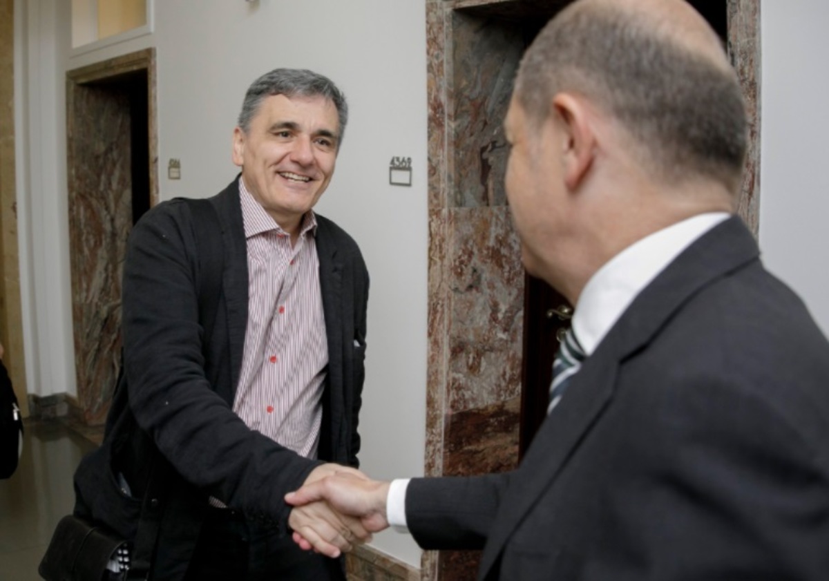 Σε καλό κλίμα η συνάντηση Τσακαλώτου – Σολτς – Το tweet… ελπίδας του γερμανικού ΥΠΟΙΚ