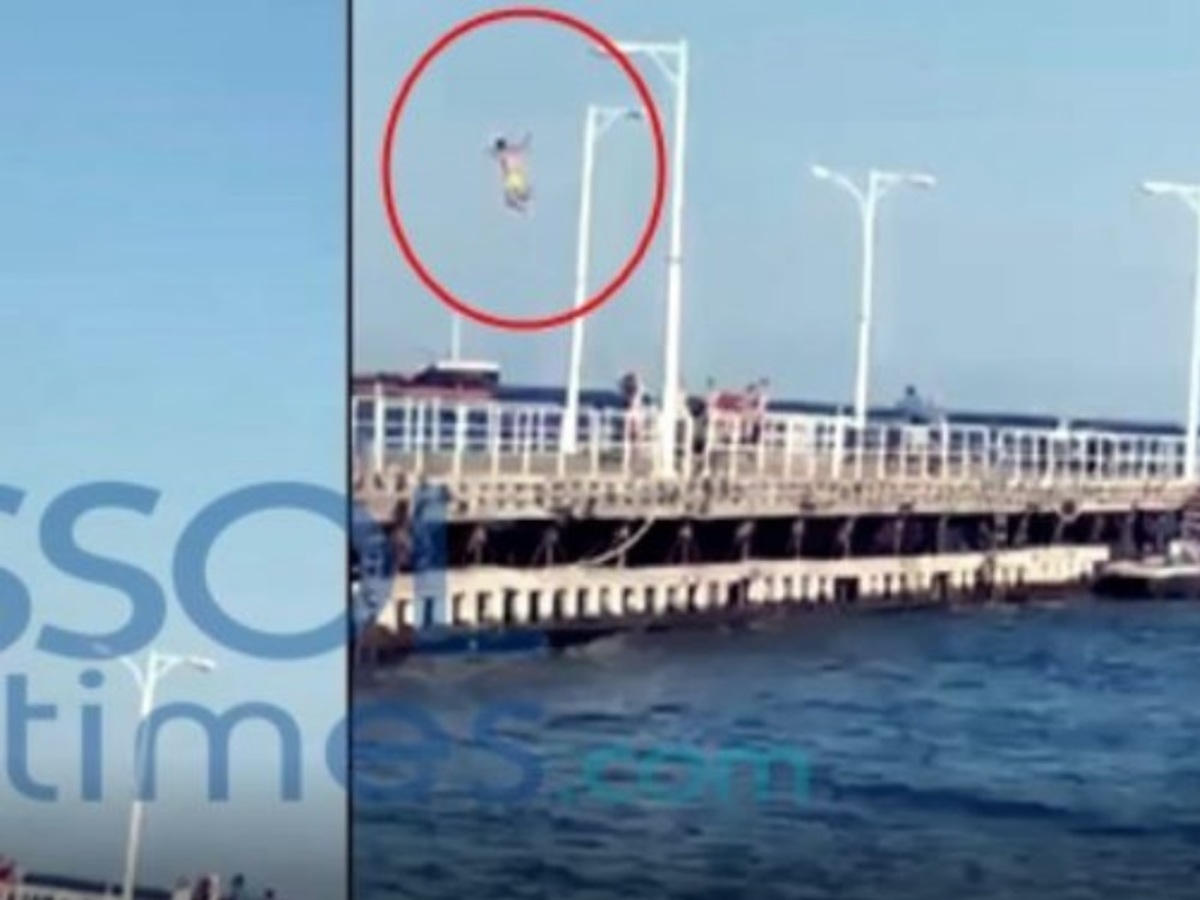 Βουτιά στη θάλασσα που κόβει την ανάσα! [vid]