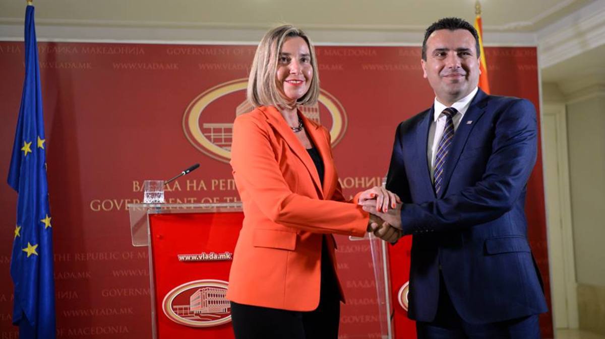 Λύση στο Σκοπιανό “βλέπουν” Ζάεφ και Μογκερίνι