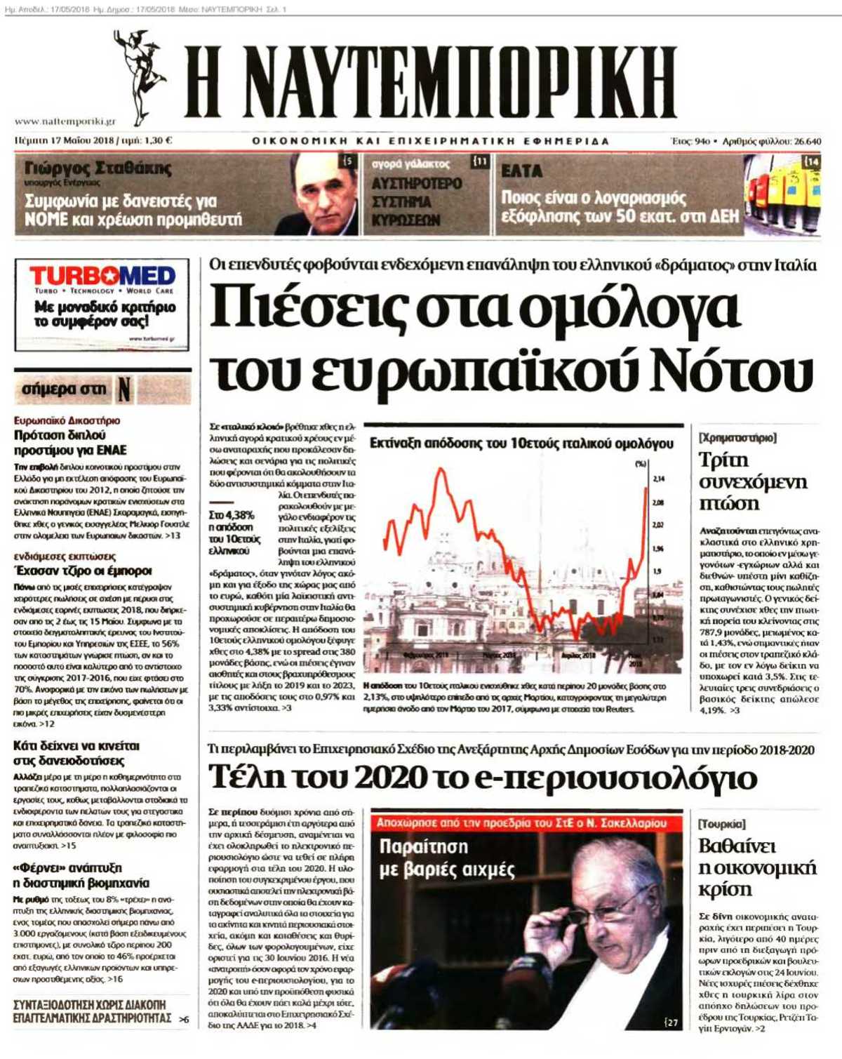 ΝΑΥΤΕΜΠΟΡΙΚΗ 17-05-2018