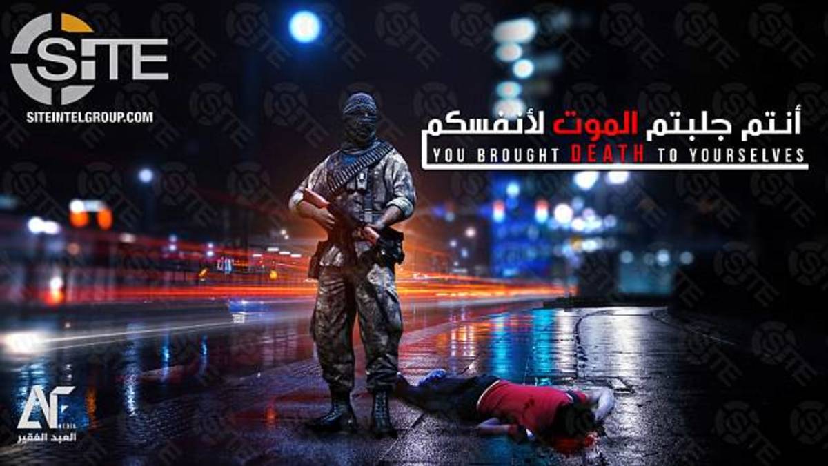 Νέες απειλές τζιχαντιστών με μία εικόνα που προκαλεί ανατριχίλα – Νεκρός πολίτης στον δρόμο μέσα στα αίματα