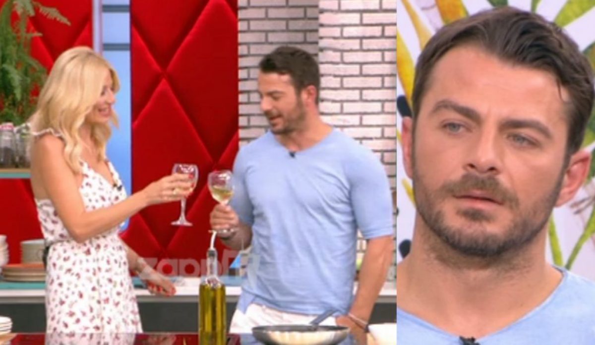 Γιώργος Αγγελόπουλος – Φαίη Σκορδά: Συναντήθηκαν πρώτη φορά, τα είπαν όλα και της άνοιξε ένα μπουκάλι κρασί…