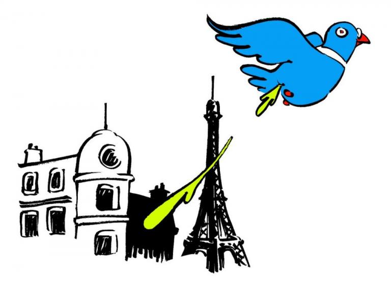 Πρώτο “tweet” του Charlie Hebdo μετά την τρομοκρατική επίθεση τον Ιανουάριο του 2015