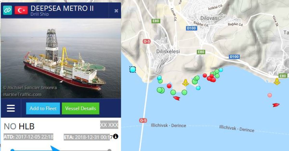 «Ισλαμικά βαφτίσια» με μετονομασία στο τουρκικό πλωτό γεωτρύπανο Deep Sea Metro II ενόψει «θερμού» καλοκαιριού