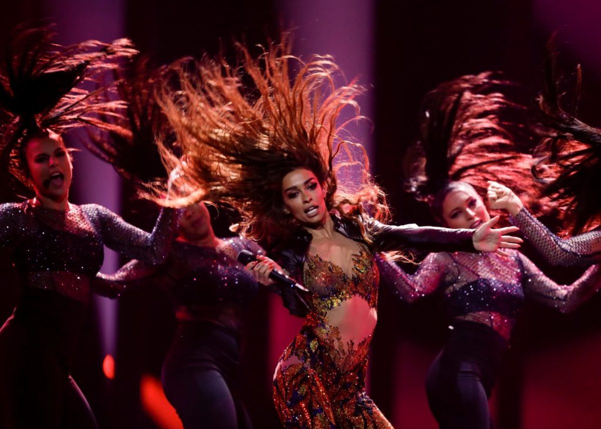 Eurovision 2018: Η Ελένη Φουρέιρα έβαλε “φωτιά” στη σκηνή! Η εκρηκτική της εμφάνιση στον Α’ Ημιτελικό