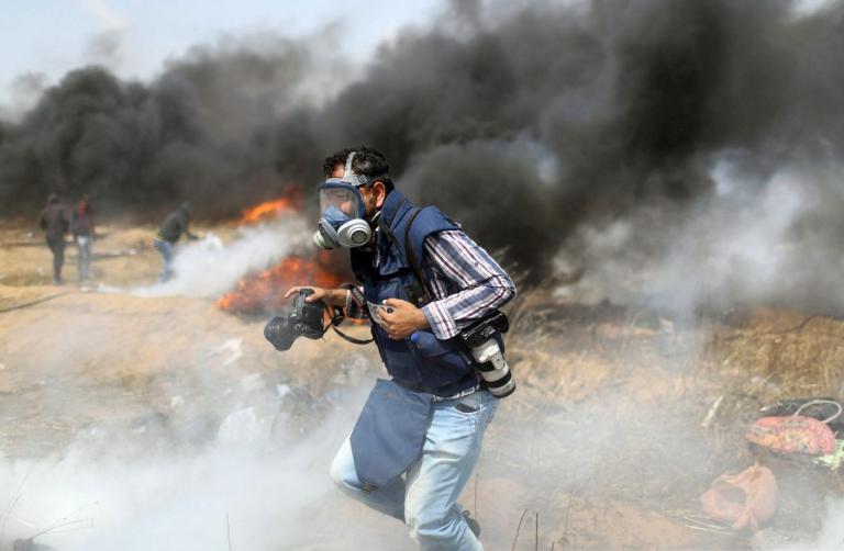 Χάος και πάλι στη Γάζα: Διαδηλώσεις, φωτιές και πυροβολισμοί [pics]