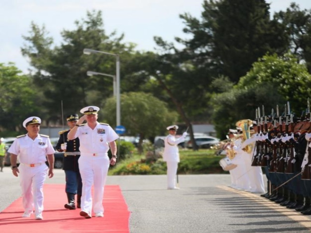 Στην Ελλάδα ο Αμερικανός Διοικητής ναυτικών δυνάμεων Ευρώπης και Αφρική
