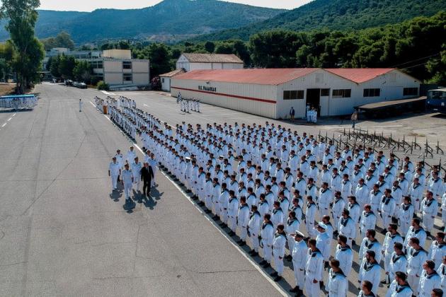 Συγκίνησε ο Κουβέλης τους νεοσύλλεκτους ναύτες: Υπηρετείτε το Πολεμικό Ναυτικό, ένα όπλο που ποτέ δεν υπέστειλε σημαία! [pics]