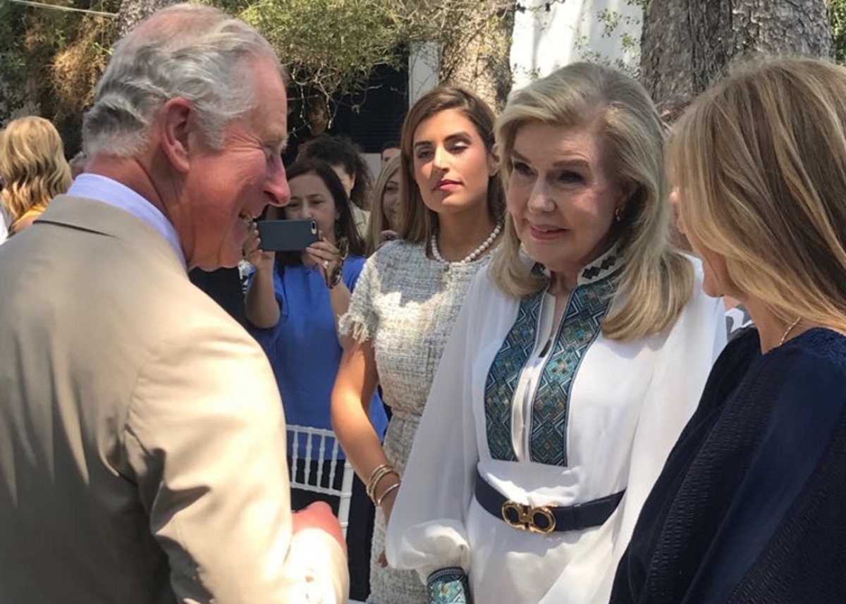Μαριάννα Βαρδινογιάννη: Η συνάντηση με τον Κάρολο στην Κρήτη και το δώρο που του πρόσφερε! [pics]