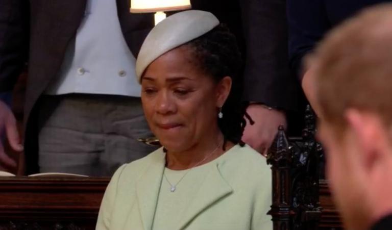 Πριγκιπικός γάμος: Συγκινημένη η μητέρα της Μέγκαν Μαρκλ - Δεν μπορούσε να σταματήσει να κλαίει [pics]
