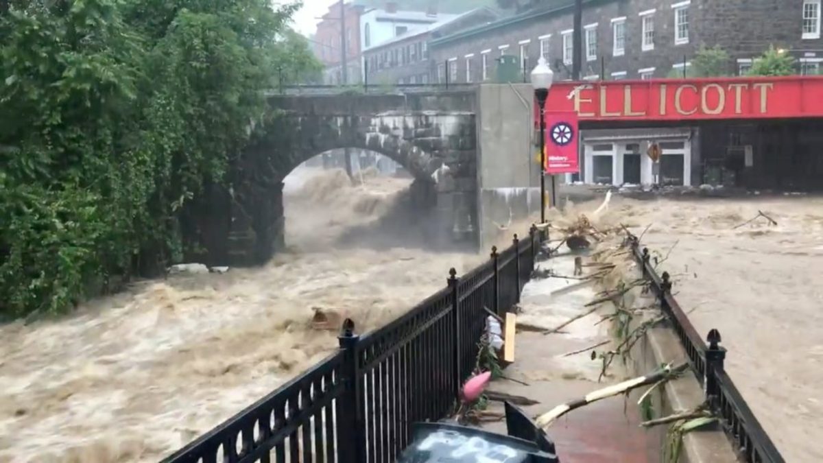 Πλημμύρες – εφιάλτης για του κατοίκους του Μέριλαντ – Συγκλονιστικές εικόνες