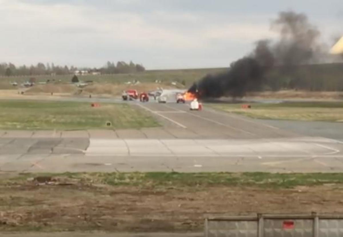 Ρωσία: Ντοκουμέντο από το MΙG-31 που πήρε φωτιά [Vid]