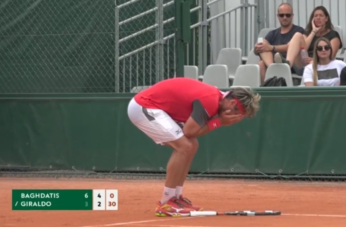 Roland Garros: “Σπαρακτικός” Παγδατής! Ξέσπασε σε κλάματα ο Κύπριος τενίστας [vid, pics]