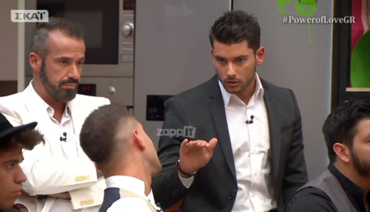 Χαμός στο Power of Love! Καβγάς ανάμεσα σε Σωκράτη και Παναγιώτη! «Όπως γουστάρω θα μιλάω!»