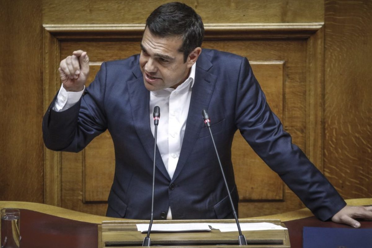 Τσίπρας για Novartis: “Αγανακτούν” αυτοί που είχαν γίνει υπηρέτες του Φρουζή