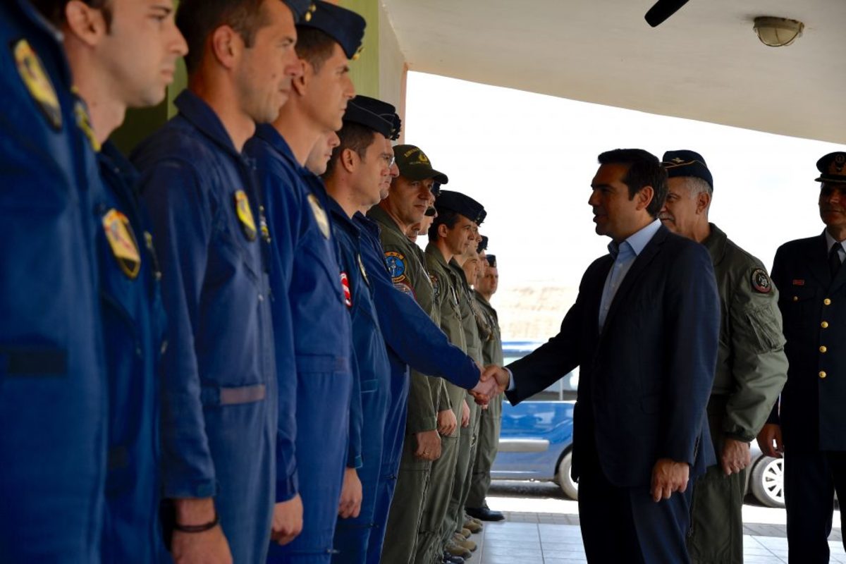 Τσίπρας από την Σμηναρχία Μάχης της Λήμνου: «Το πιο ισχυρό σύστημα είναι η ψυχή των Ελλήνων πιλότων»