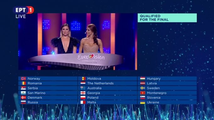 Eurovision 2018: Αυτές είναι οι 26 χώρες που πέρασαν στον τελικό!