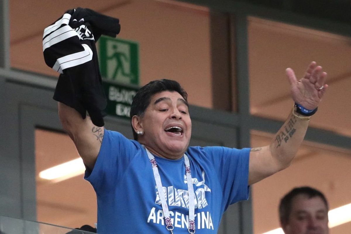 Μουντιάλ 2018: “Τρελάθηκε” ο Μαραντόνα με τον διασυρμό της Αργεντινής! Έτρωγε τα νύχια του [vids]
