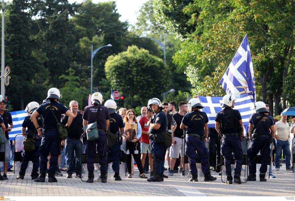 Δύο συλλήψεις για τα χθεσινά επεισόδια στη Θεσσαλονίκη