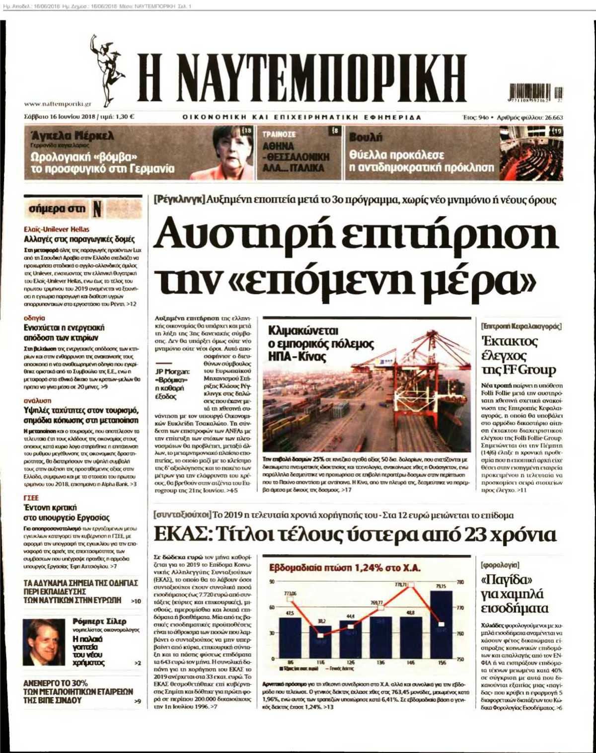 ΝΑΥΤΕΜΠΟΡΙΚΗ 16-06-2018