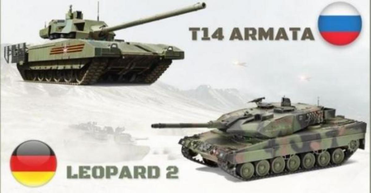 Leopard 2a7 – T14 Armata: Η σύγκρουση των δύο “θηρίων”