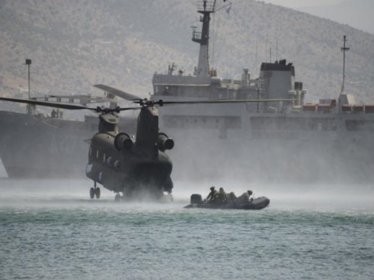 Εικόνες δέους από την βαλκανική στρατιωτική άσκηση στη Νέα Πέραμο!