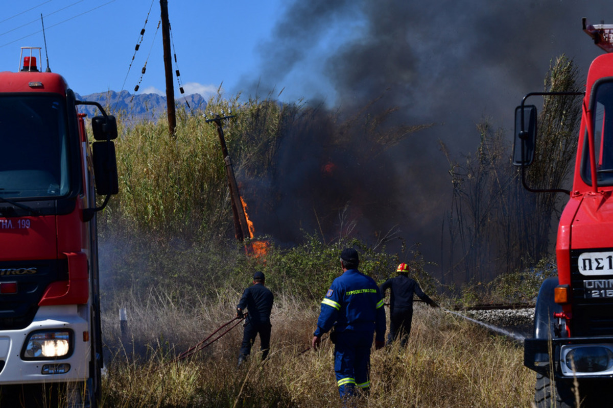 Δασικές φωτιές από πτώσεις κεραυνών στη Χαλκιδική – Δεν κινδυνεύουν άνθρωποι