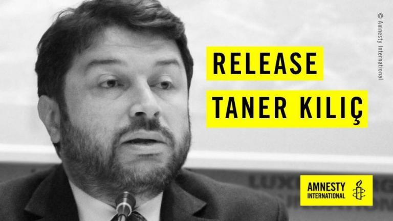 Τανέρ Κιλίτς: Κλείνει έναν χρόνο στη φυλακή ο Πρόεδρος της Διεθνούς Αμνηστίας