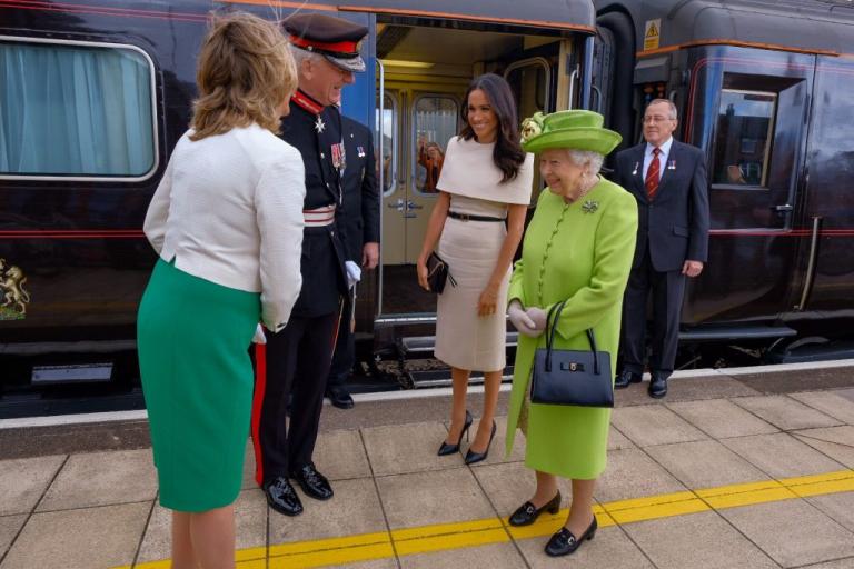 Μέγκαν Μαρκλ: Στο τρένο με την Βασίλισσα Ελισάβετ