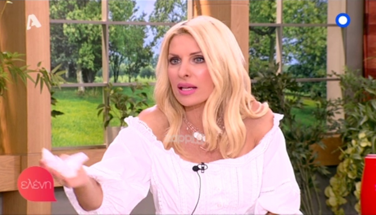 Ελένη Μενεγάκη: «Έπαθα πλάκα! Να σηκώνομαι να μπαίνω στη θάλασσα και…»