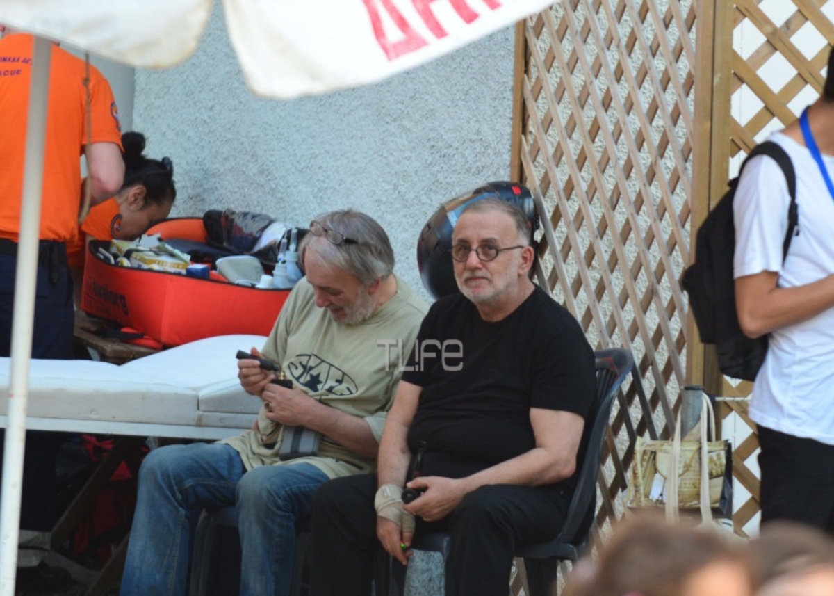 Ανδρέας Μικρούτσικος: Επανεμφάνιση στο πλευρό του αδερφού του Θάνου [pics]
