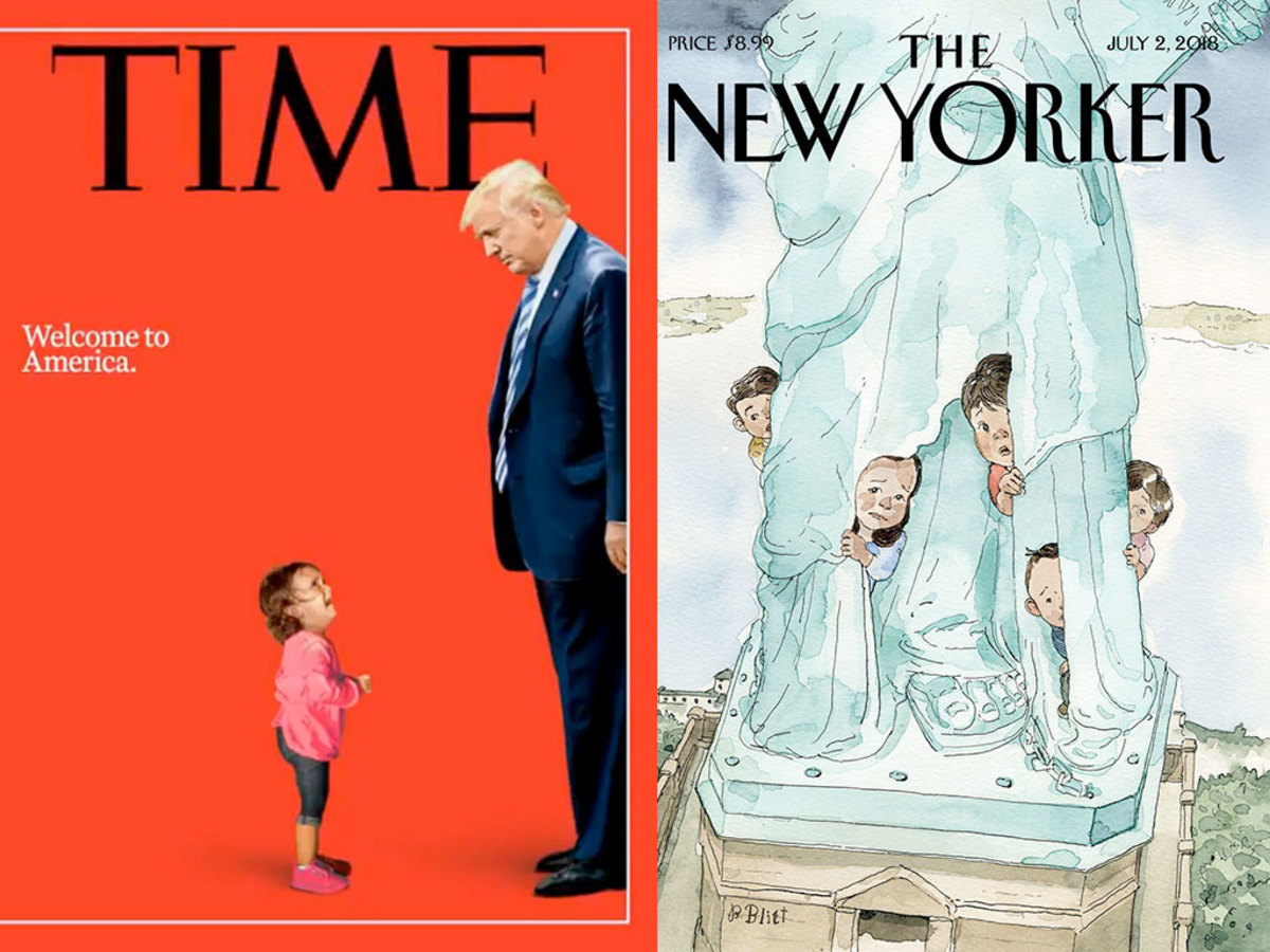 Τραμπ μετανάστες New Yorker