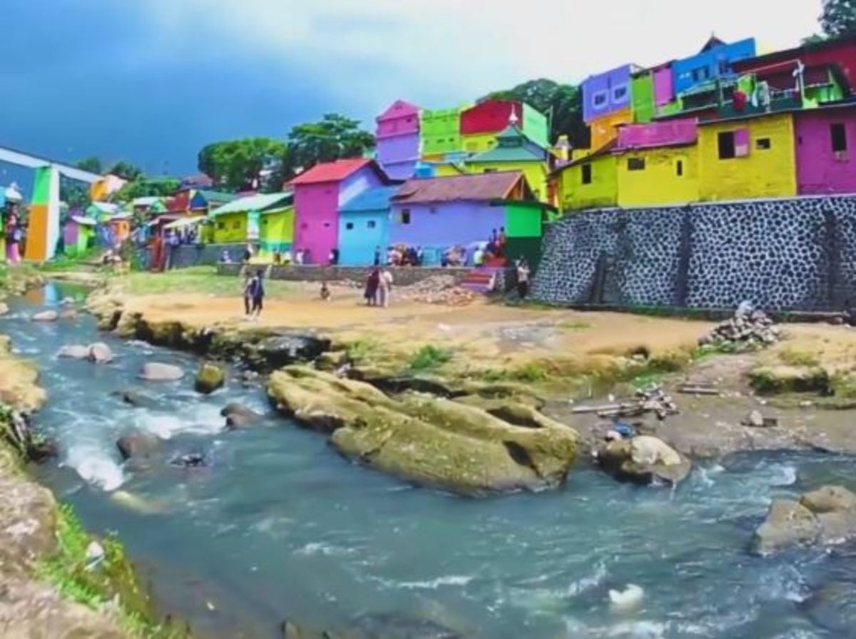 Το πολύχρωμο χωριό της Ινδονησίας