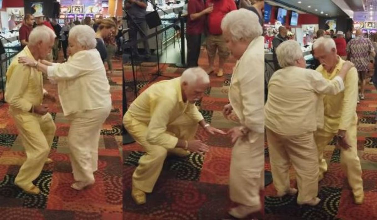 Ηλικιωμένο ζευγάρι αποδεικνύει ότι ο χορός είναι για όλους!