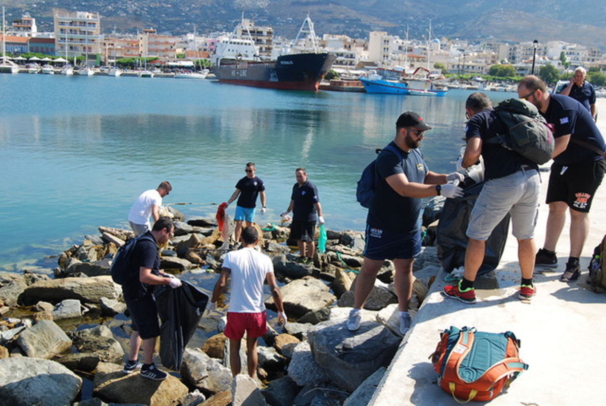 Το extreme make – over στην Κάρυστο από τους φρουρούς του Αιγαίου