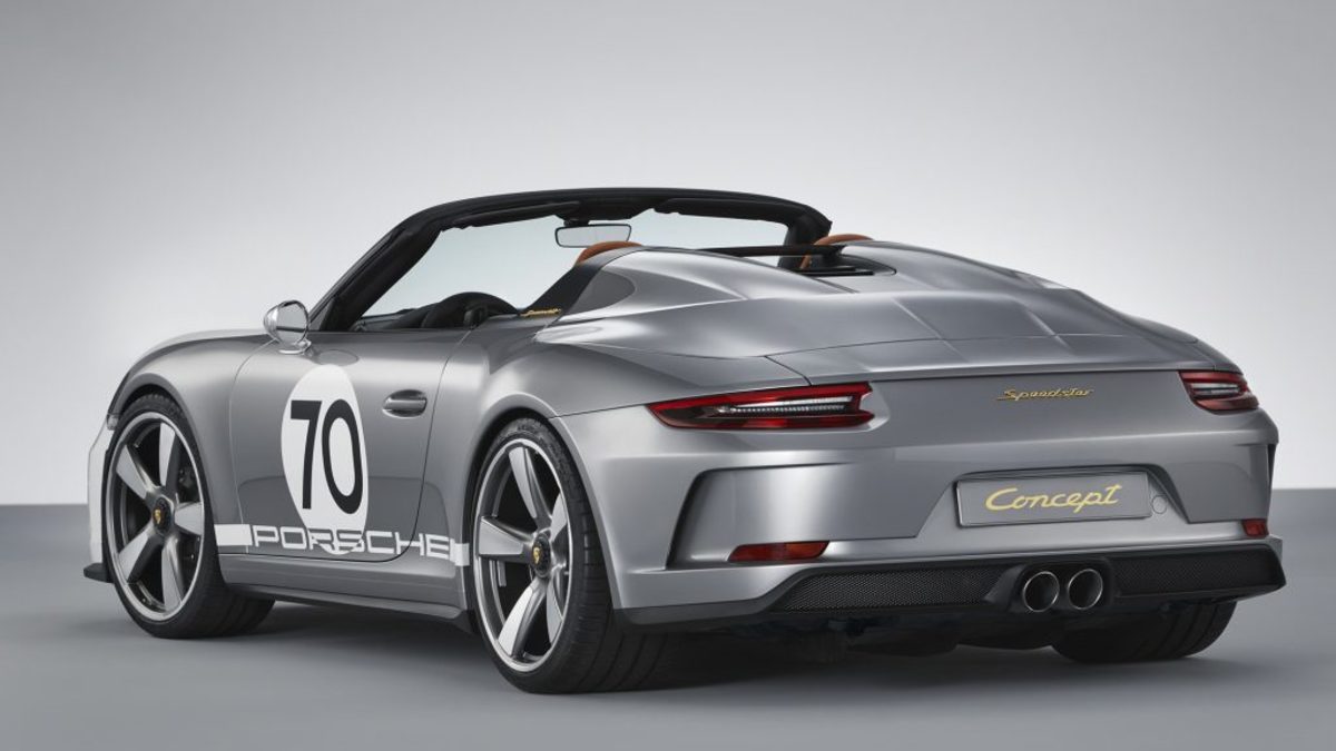 H Porsche γιορτάζει τα 70 χρόνια της με μια μοναδική 911 Speedster [vid]