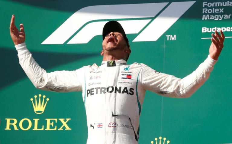 Formula 1: Κυρίαρχος και στην Ουγγαρία ο Χάμιλτον! Στο βάθρο οι δύο Ferrari