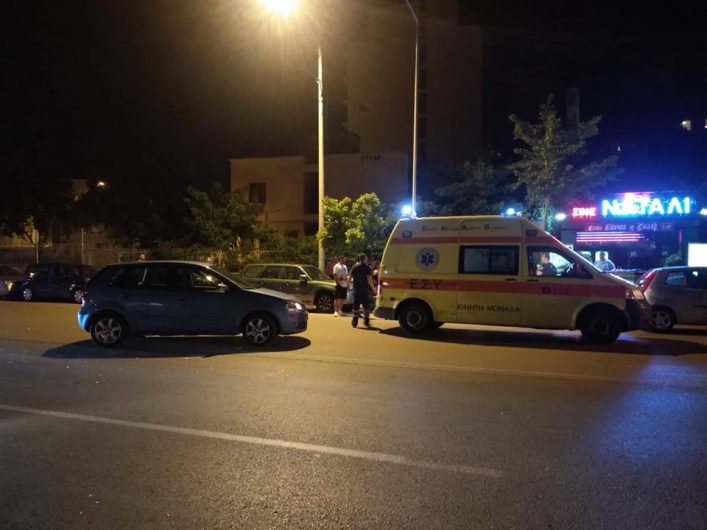 Θεσσαλονίκη: Τροχαίο με τραυματισμό οδηγού μηχανής – Η σύγκρουση με αυτοκίνητο [pic, video]